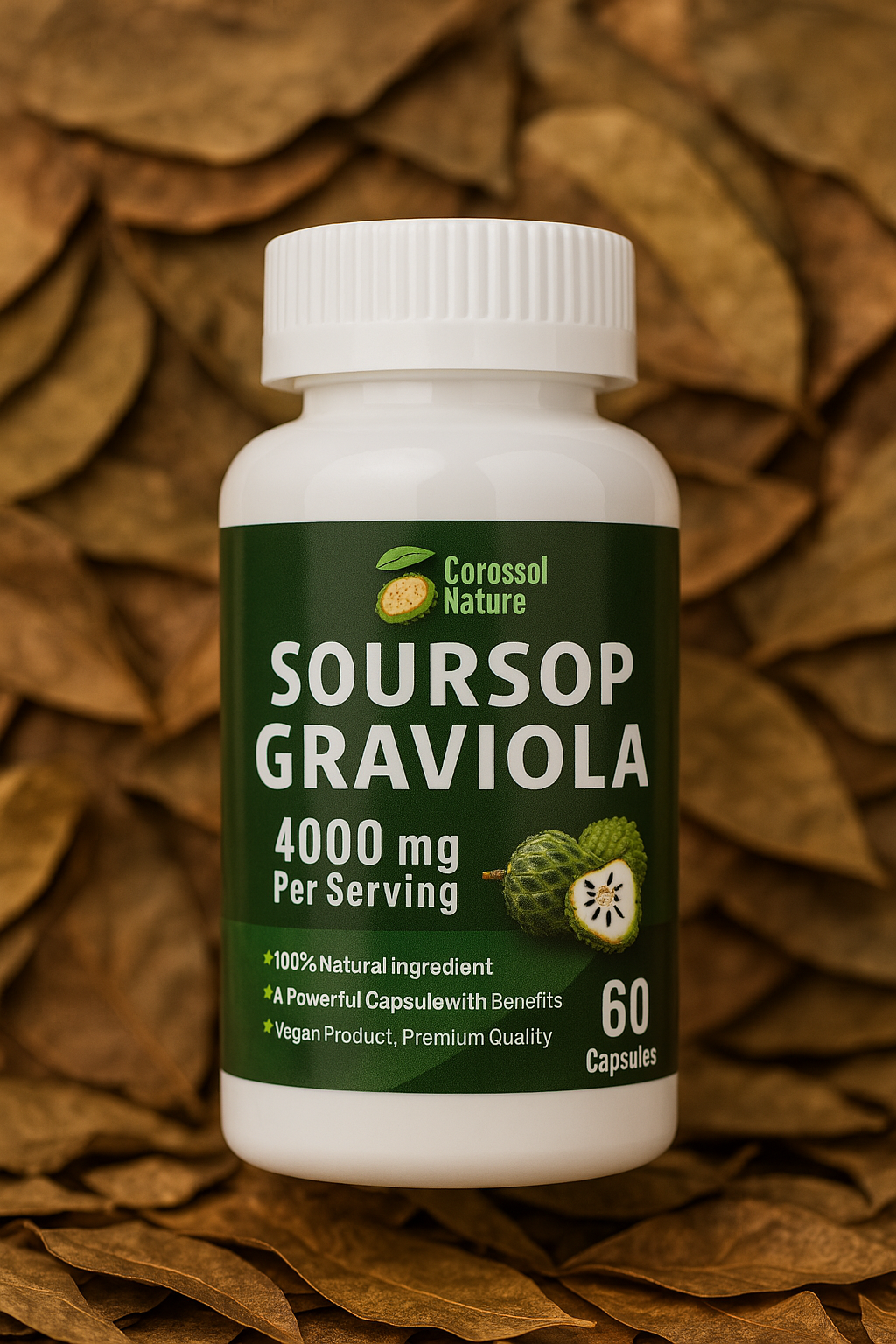 Gélules de Corossol/Graviola - Annona Muricata 60 capsules